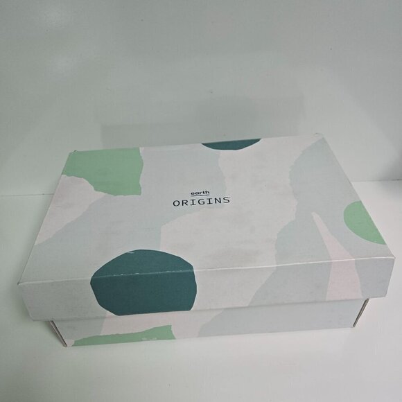 Earth Origins NIB Sammie Wide Navy Blue Suede Sandals Size 11W - Picture 7 of 9